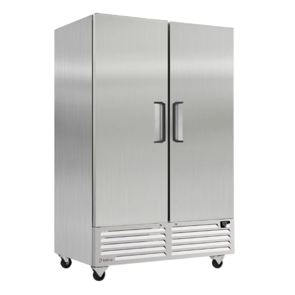 Imbera RIB49C-2 Enfriador De 2 Puertas Sólidas Acero Inoxidable