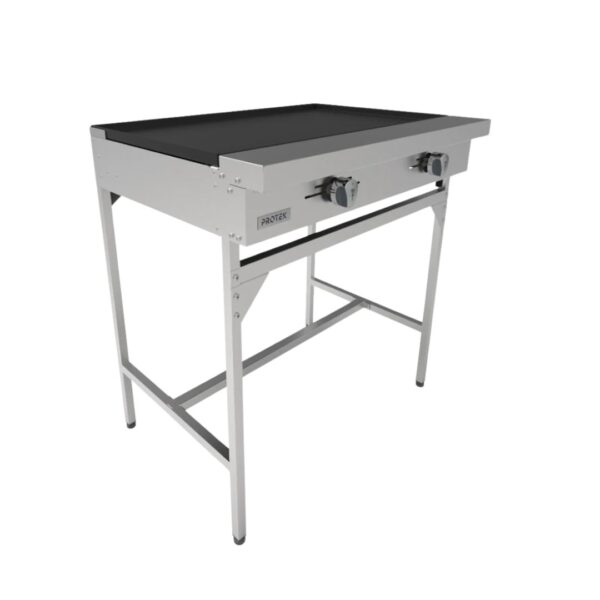Plancha a Gas PLP-1200GS Acero Inoxidable 2Q